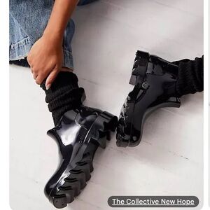 New Free People High Street Rain Boots